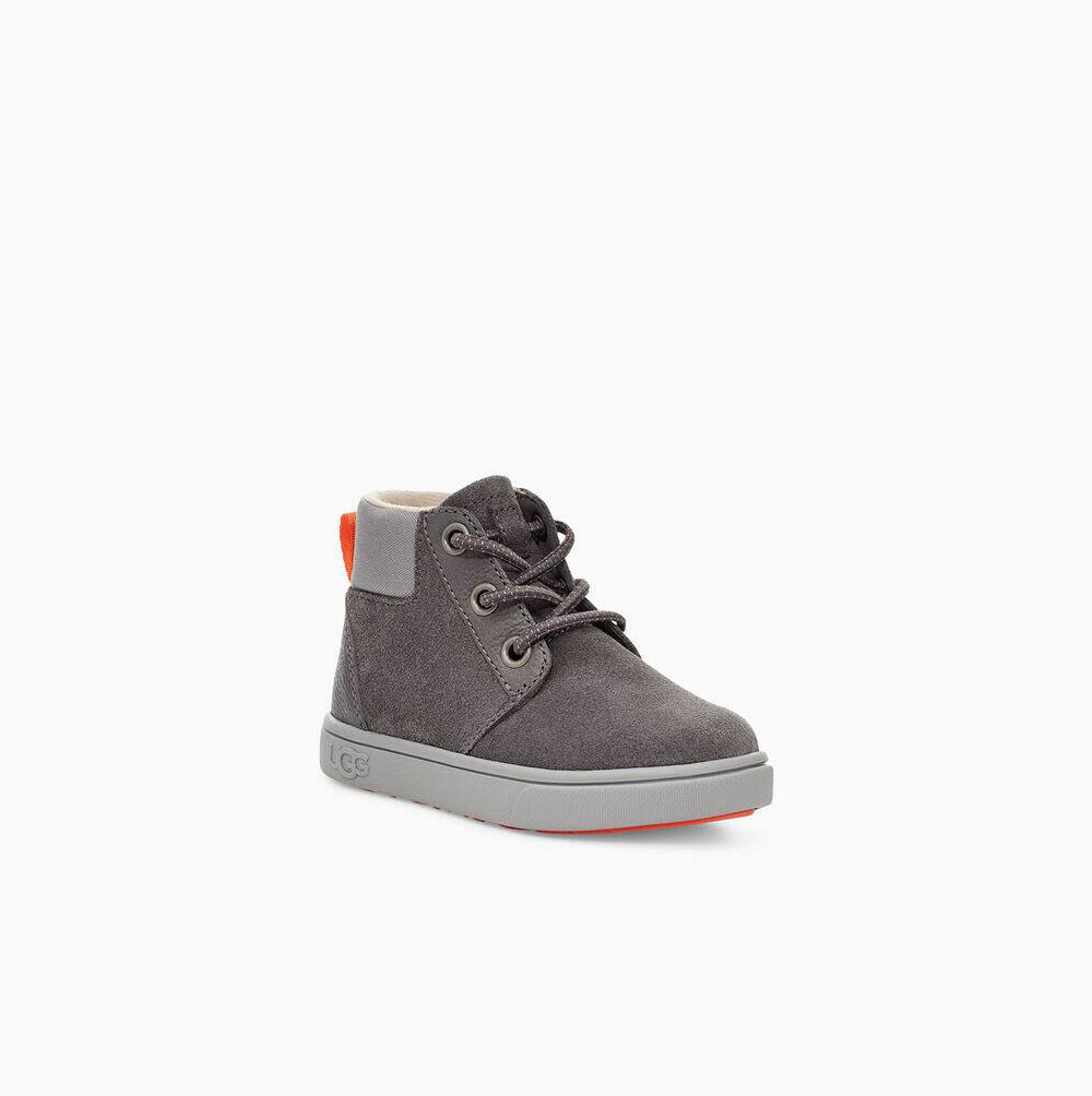 UGG Jayes Deep Grey Sneakers for Toddlers (YLXZ40617)